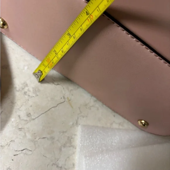 NWT AMERICAN BEE PINK FASHION VERSATILE CROSSBODY PURSE WITH WRISTLET/WALLET - Picture 6 of 10